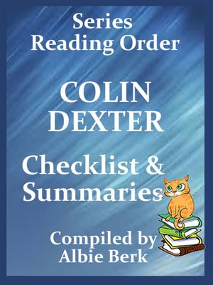cover image of Colin Dexter